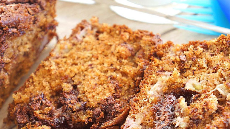 Κέικ μπανάνα χωρίς γλουτένη