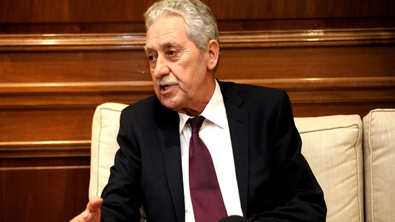 Κουβέλης: «Θέλω να πιστεύω ότι η Άγκυρα δεν θα κάνει συμψηφισμό των 2 στρατιωτικών μας με τους 8 αξιωματικούς»