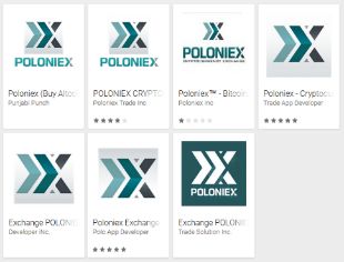 Οι πλαστές εφαρμογές του Poloniex στο Google Play