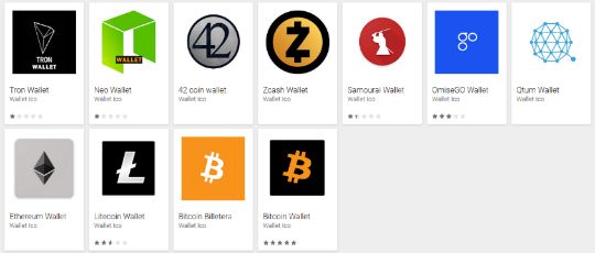 Εφαρμογές πλαστών wallet 