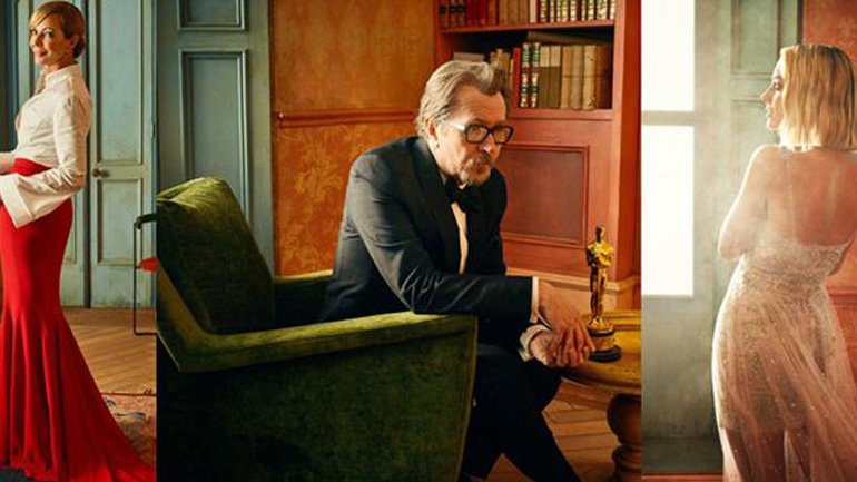 Τα εντυπωσιακά πορτρέτα των stars για το Oscar party του «Vanity Fair»