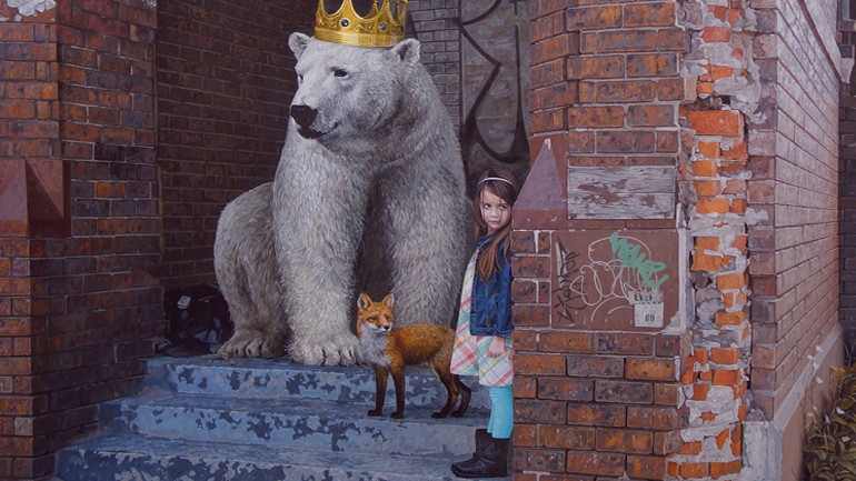 Παιδιά και άγρια ζώα, μέσα στην αστική φθορά