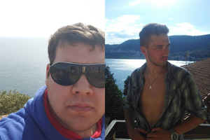 Οι δύο Έλληνες στρατιωτικοί Δημήτρης Κούκλατζης και Άγγελος Μητρετώδης