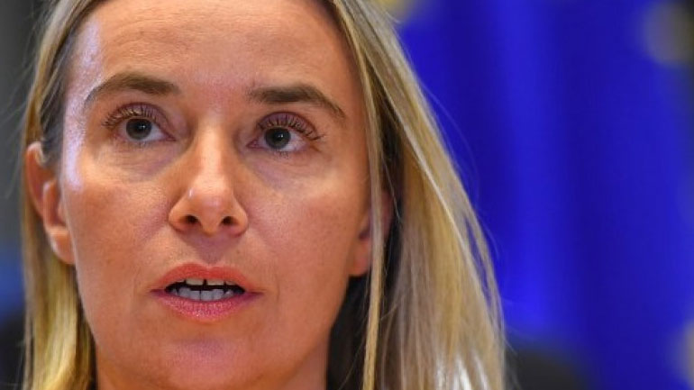 Την ελπίδα να βρεθεί θετική λύση στο ζήτημα των Ελλήνων στρατιωτικών εξέφρασε η Φ. Μογκερίνι