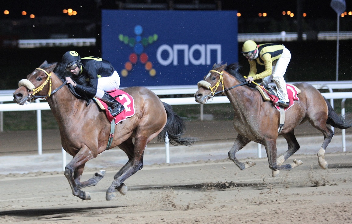 Στιγμιότυπο από τις κούρσες στο Μαρκόπουλο
