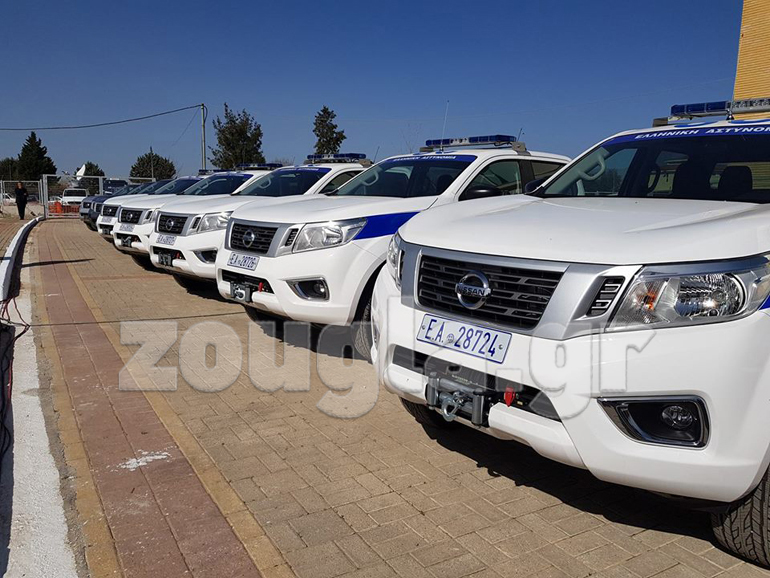 Συνολικά 8 Nissan Navara προστέθηκαν στον στόλο της Ελληνικής Αστυνομίας