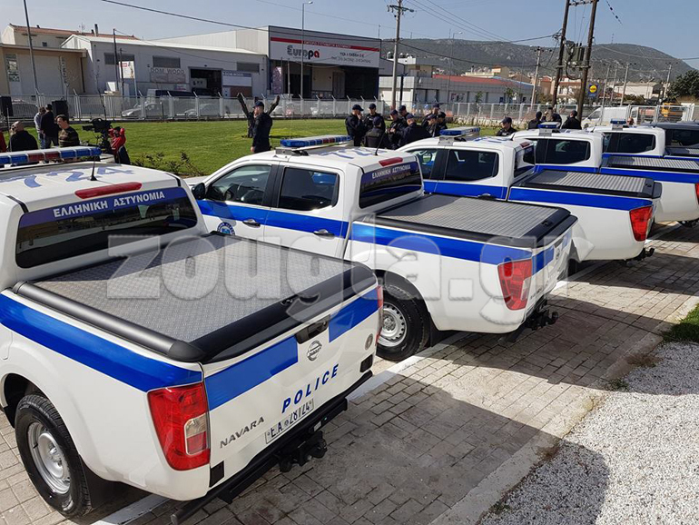 Τα περιπολικά παραδόθηκαν σήμερα στην ΕΛ.ΑΣ.