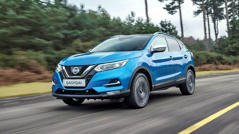 To Nissan Qashqai ήταν το μοναδικό SUV στην πρώτη δεκάδα (7o στη σχετική κατάταξη)