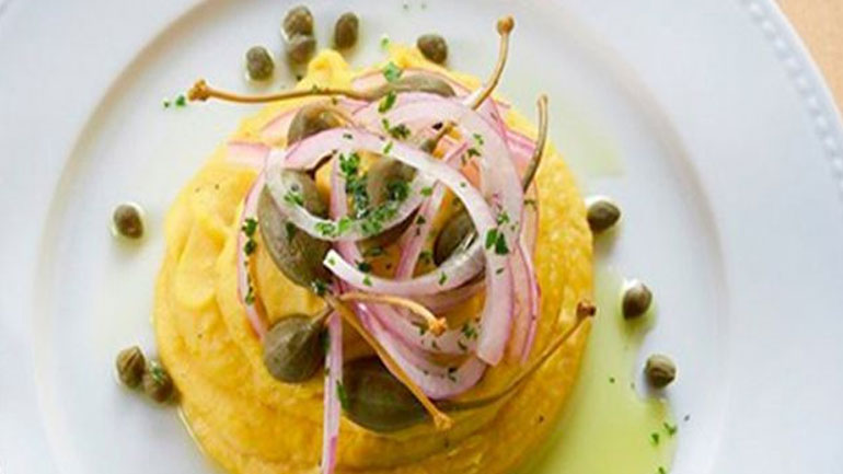 Φάβα με λάδι τρούφας