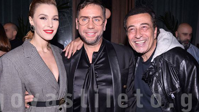 Σύσσωμη η showbiz στο party γενεθλίων του Γιώργου Μαζωνάκη στο κέντρο της πόλης