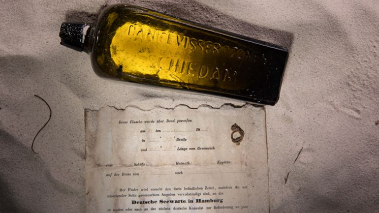 Το παλαιότερο μήνυμα μέσα σε μπουκάλι βρέθηκε σε ακτή βόρεια του Περθ στην Αυστραλία