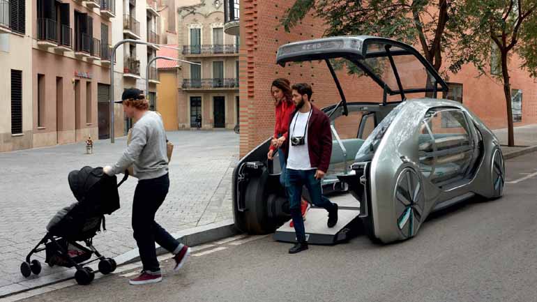 Το μελλοντικό αυτοκίνητο πόλης της Renault Το μελλοντικό αυτοκίνητο πόλης της Renault