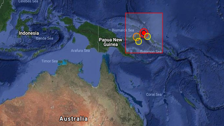 Σεισμός μεγέθους 6,8 Ρίχτερ στην Παπούα Νέα Γουινέα