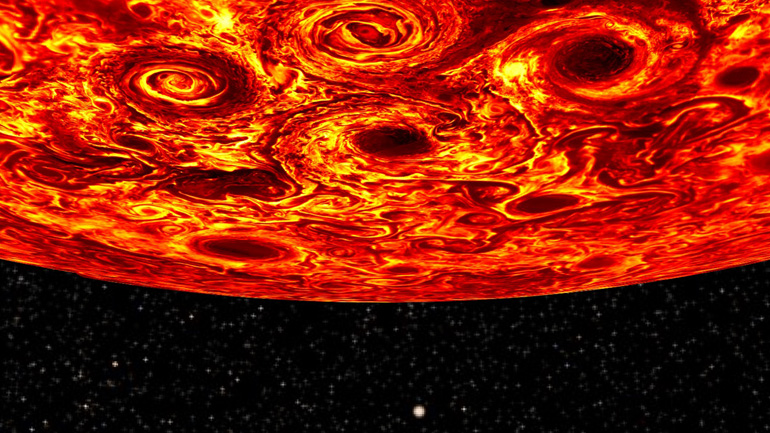 Νέες αποκαλύψεις από το σκάφος Juno για τα βάθη του Δία!