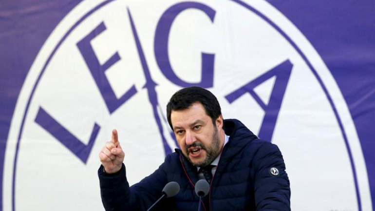 Ιταλία-Μ. Σαλβίνι: «Χρειάζεται κυβέρνηση με πολιτική ταυτότητα, διαφορετικά επιστρέφουμε στις κάλπες» Ιταλία-Μ. Σαλβίνι: «Χρειάζεται κυβέρνηση με πολιτική ταυτότητα, διαφορετικά επιστρέφουμε στις κάλπες»