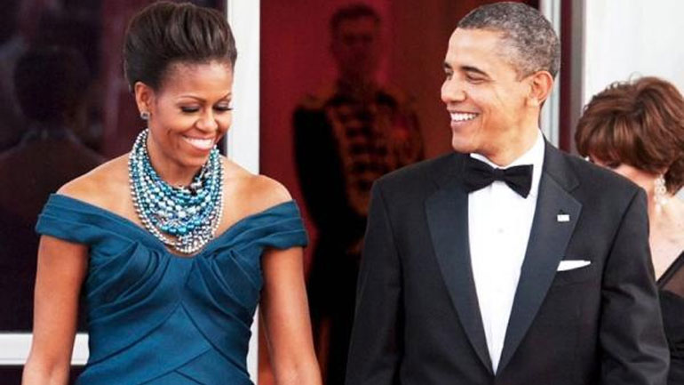 Μπαράκ και Μισέλ Ομπάμα σε ρόλο τηλεοπτικών παρουσιαστών