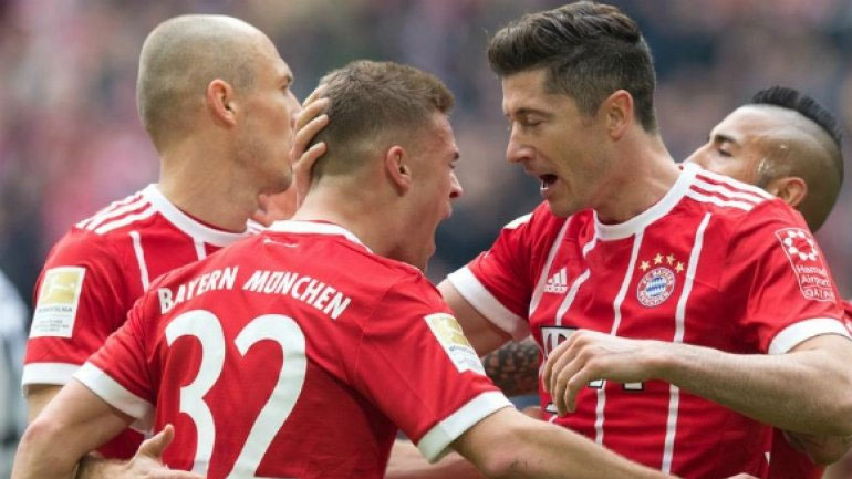 Γερμανία: Κρατούσε… εξασφαιρο η Μπάγερν, 6-0 το Αμβούργο