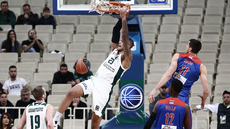 Eύκολο έργο είχε ο Παναθηναϊκός, 97-53 τον Πανιώνιο