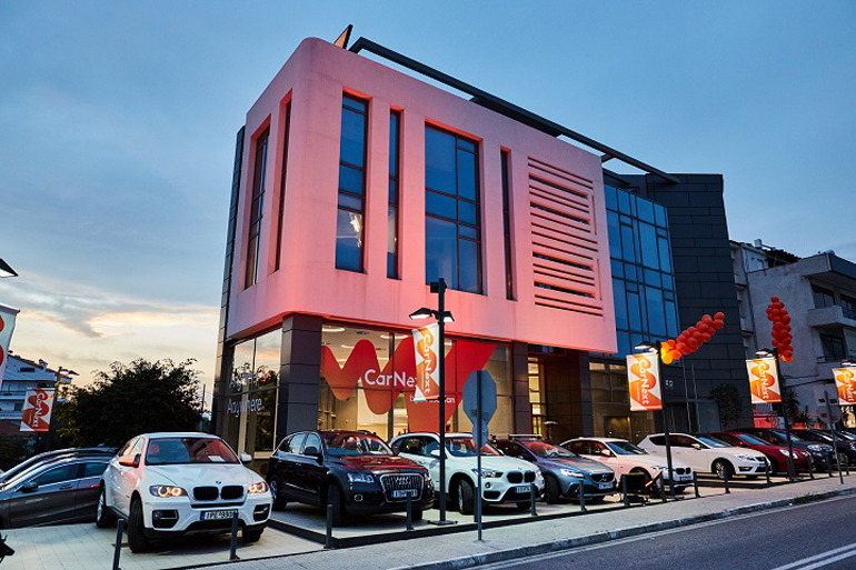 To κατάστημα μεταχειρισμένων της LeasePlan στη Γλυφάδα