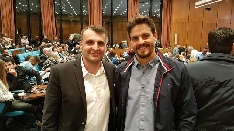 Δύο από τους πρωταγωνιστές στους αγώνες του 2017 που συμμετείχαν και με την στήριξη του zougla.gr. Αριστερά ο πρωταθλητής Ελλάδος Ράλι Σωκράτης Τσολακίδης που και δεξιά ο Γιώργος Κεχαγιάς πρωταθλητής αναβάσεων στην κατηγορία Ε