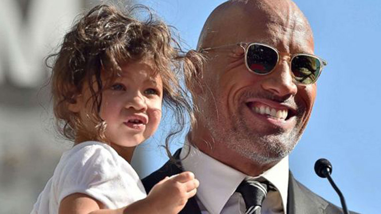 Dwayne Johnson: Το βίντεο με την κορούλα του που κλέβει τις εντυπώσεις!