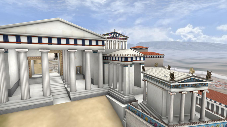 Διαδραστική Περιήγηση στην Ακρόπολη της Εποχής του Περικλή
