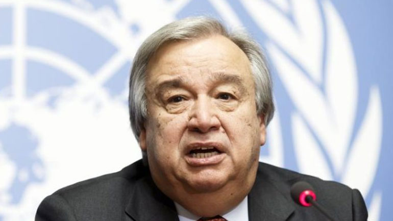 Μείωση του στρατιωτικού προσωπικού της Ειρηνευτικής Δύναμης πρότεινε ο Αντόνιο Γκουτιέρες