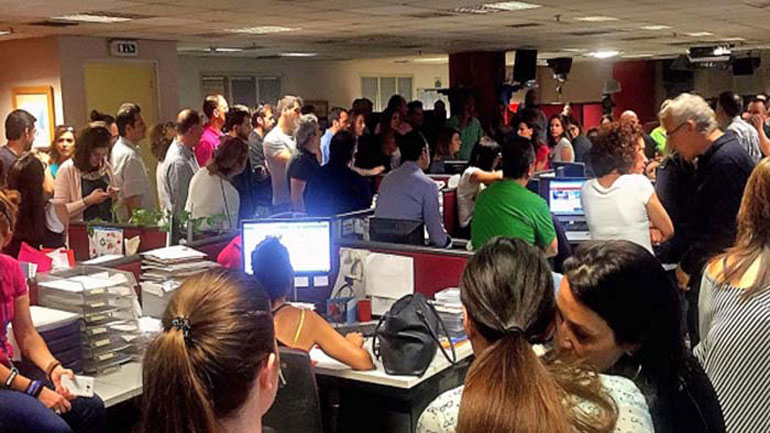 Ανακοίνωση των εργαζομένων του Mega: «Να μην γίνουμε ”Ιφιγένεια” για την ικανοποίηση συμφερόντων»