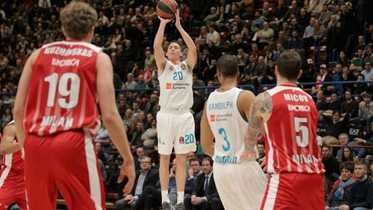 Περίπατος για τη Ρεάλ, 88-77 την Αρμάνι στο Μιλάνο