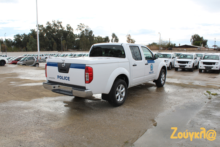 Ειδικά διαμορφωμένα pick up οχήματα για τις ανάγκες της ΕΛ.ΑΣ.