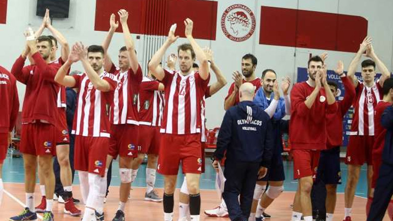 Βόλεϊ: Βλέπει τελικό ο Ολυμπιακός, 3-0 την Γκαζπρόμ Γιούγκρα