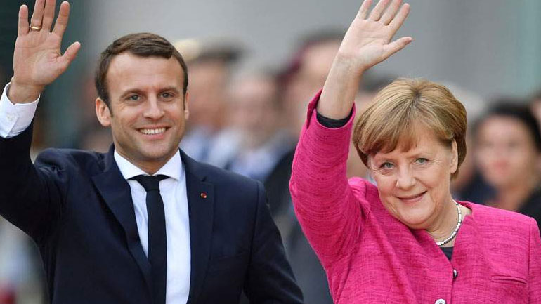 Συνάντηση Μακρόν – Μέρκελ την Παρασκευή στο Μέγαρο των Ηλυσίων