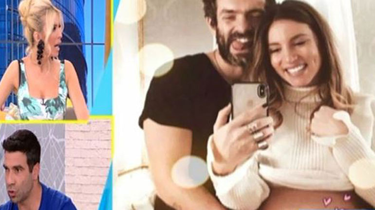 Αθηνά Οικονομάκου: Οι πρώτες φωτογραφίες από το μαιευτήριο και η νονά του νεογέννητου αγοριού