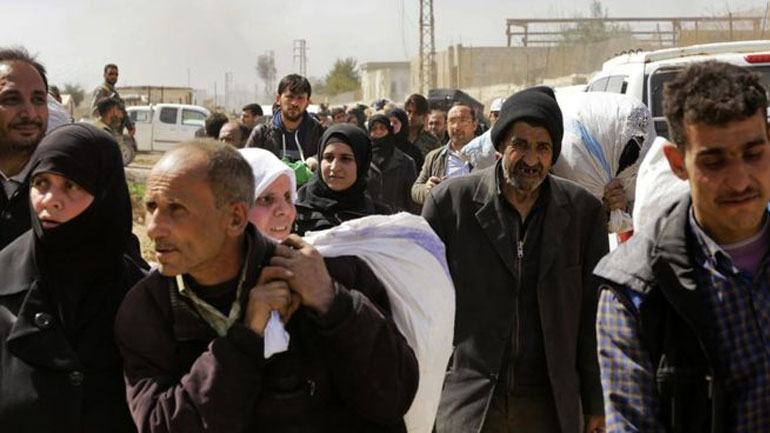 Συρία: Μαζική έξοδος από την ανατολική Γούτα τουλάχιστον 12.500 αμάχων