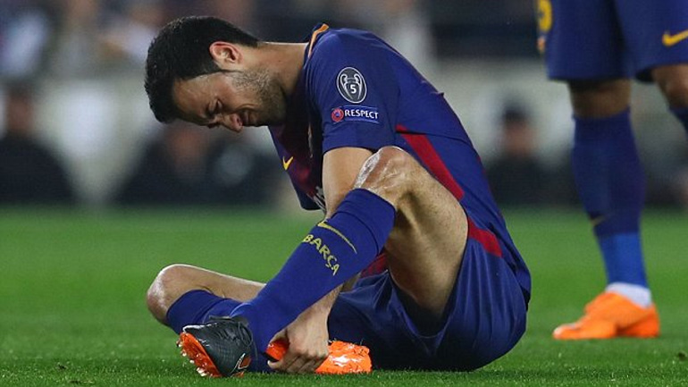 Τρεις εβδομάδες εκτός ο Μπουσκέτς