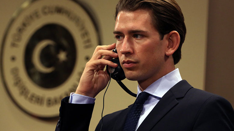 Αυστρία: Διακοπή των ενταξιακών διαπραγματεύσεων της ΕΕ με την Τουρκία ζητά ο καγκελάριος Κουρτς