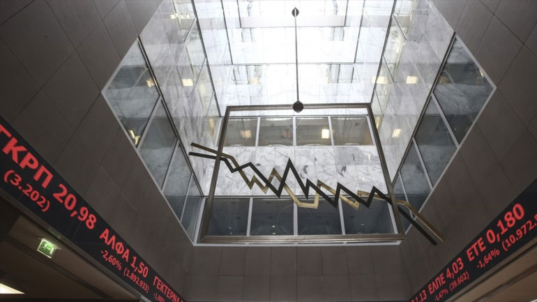 Οριακά πτωτικά το Χρηματιστήριο Αθηνών