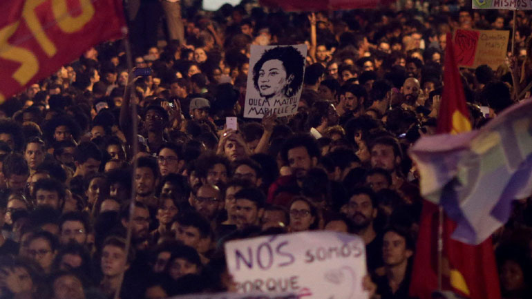 Βραζιλία: Διαδήλωση στο Ρίο ντε Τζανέιρο για δημοτική σύμβουλο που δολοφονήθηκε
