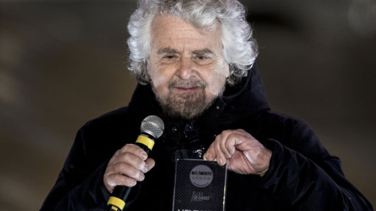 Μπέπε Γκρίλο: «Πρέπει να δοθεί ένα όραμα στην Ιταλία για τα επόμενα 20 χρόνια»