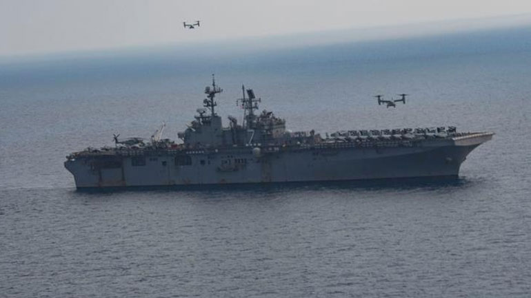 Στη Λεμεσό το περίφημο «Iwo Jima» του 6ου στόλου των ΗΠΑ Στη Λεμεσό το περίφημο «Iwo Jima» του 6ου στόλου των ΗΠΑ