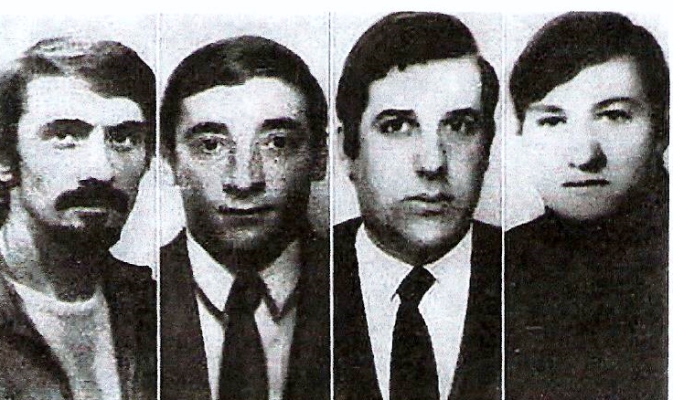 Κάποιες από τις φωτογραφίες των Ερυθρών Ταξιαρχιών που δόθηκαν στη δημοσιότητα 