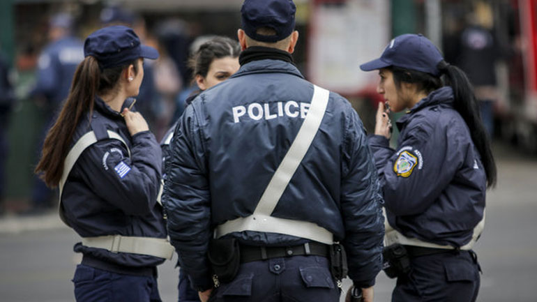 To «νέο πλέγμα ασφαλείας» του εμπορικού κέντρου της Αθήνας παρουσιάστηκε από την αστυνομία