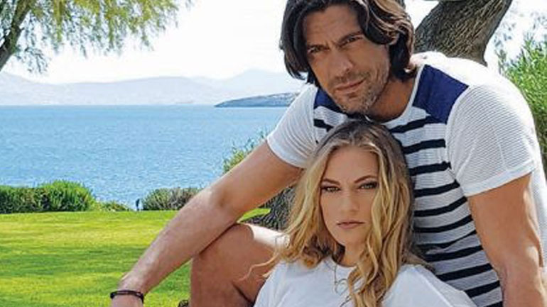 Στην εκκλησία ο Γιάννης Σπαλιάρας και η Σάρα Εσκενάζυ