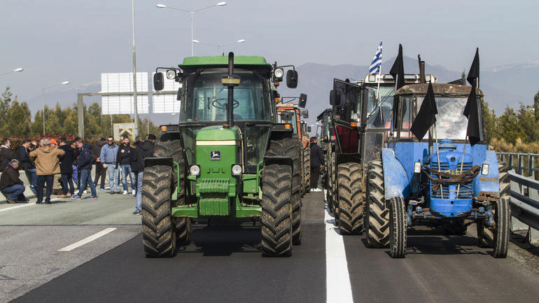 Κινητοποίηση από αγρότες και κτηνοτρόφους στον Λαγκαδά κατά των ηλεκτρονικών πλειστηριασμών