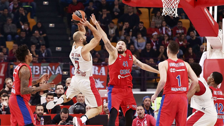 Λύγισε στη Μόσχα ο Ολυμπιακός