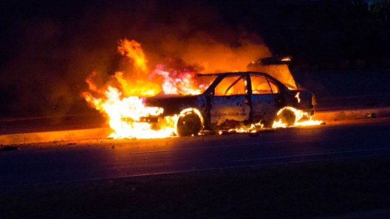 Θεσσαλονίκη: Αυτοκίνητο τυλίχθηκε στις φλόγες εν κινήσει