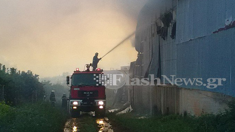 Παρανάλωμα του πυρός αποθήκη ξυλείας στα Χανιά Παρανάλωμα του πυρός αποθήκη ξυλείας στα Χανιά