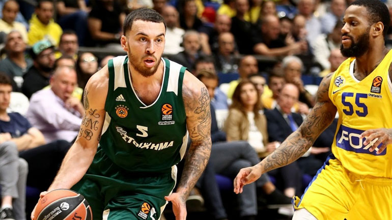 Πολύτιμο «διπλό» διά χειρός Τζέιμς για τον Παναθηναϊκό, 76-75 την Μακάμπι Τελ Αβίβ