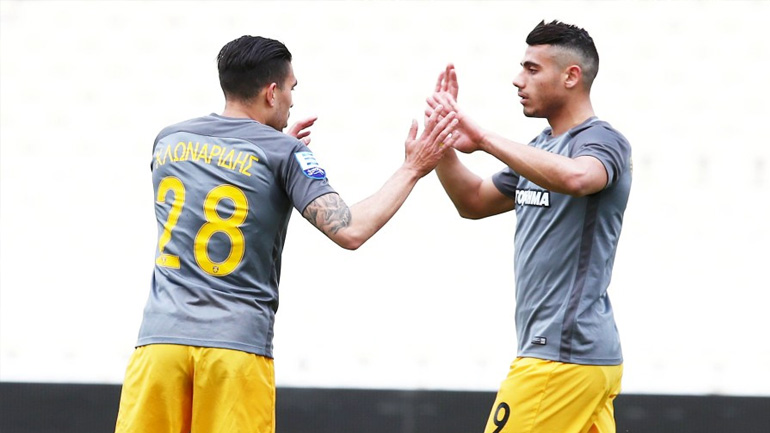 Τα γκολ της ΑΕΚ στο φιλικό με τον Παναιτωλικό