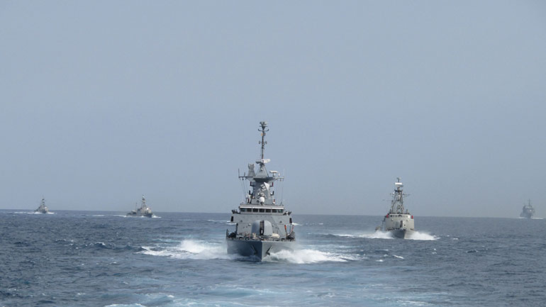 Ο στόλος στο Αιγαίο για την άσκηση «Αστραπή»